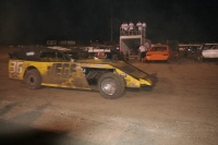 Kenny Wallace in his modified