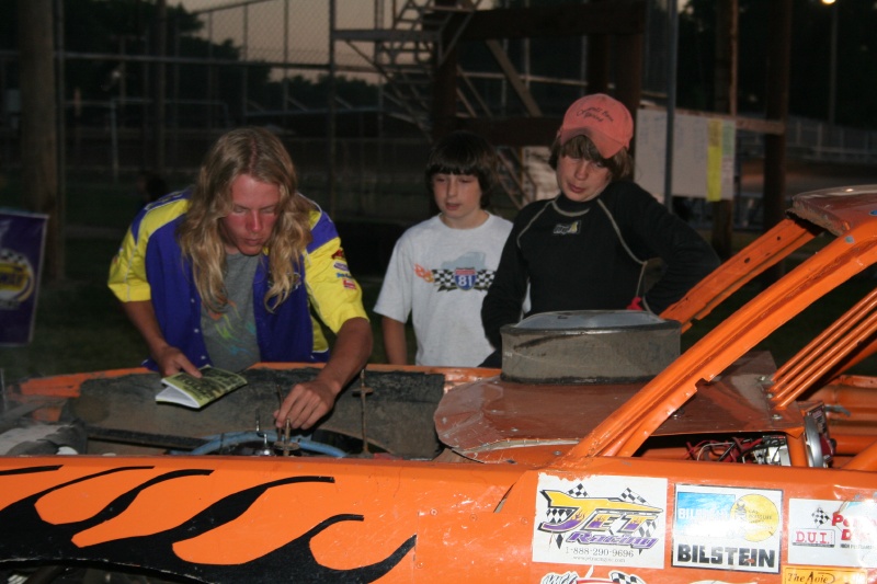 7/12:  Led half the race and finishes 4th!  In tech.