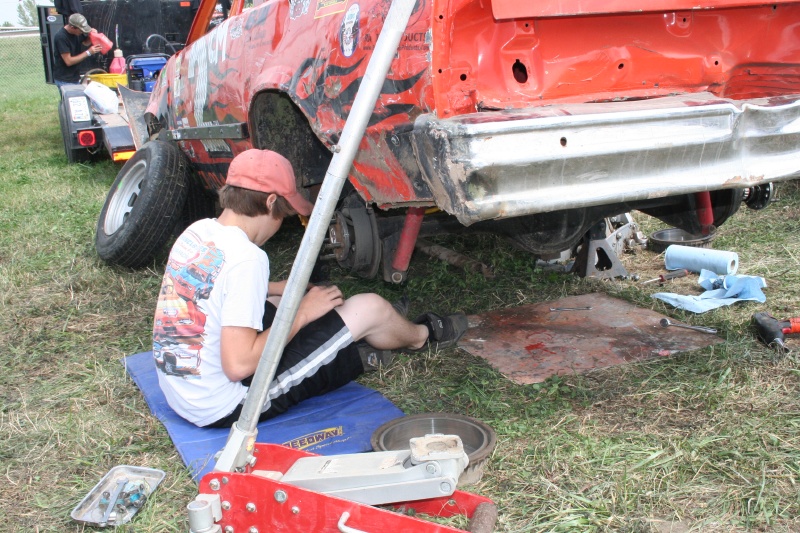 Changing the gear and car prep