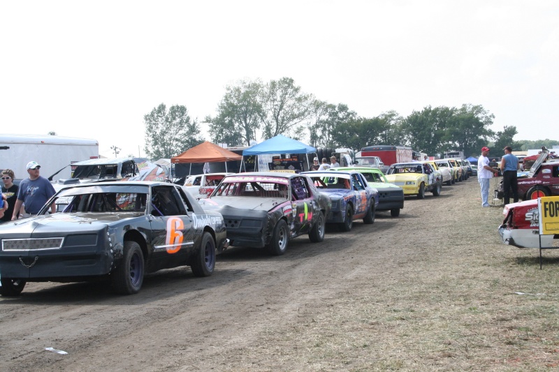 That is 1/4 of the line for hot laps!!