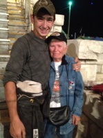 Jacob with his Great-Grandma