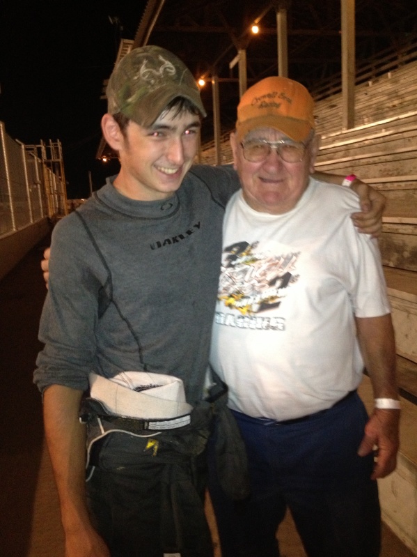 Jacob with his Grandpa
